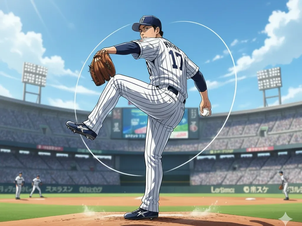 速い球を投げるための「最速降下曲線」活用法：工藤公康氏の重心移動に学ぶエネルギー効率