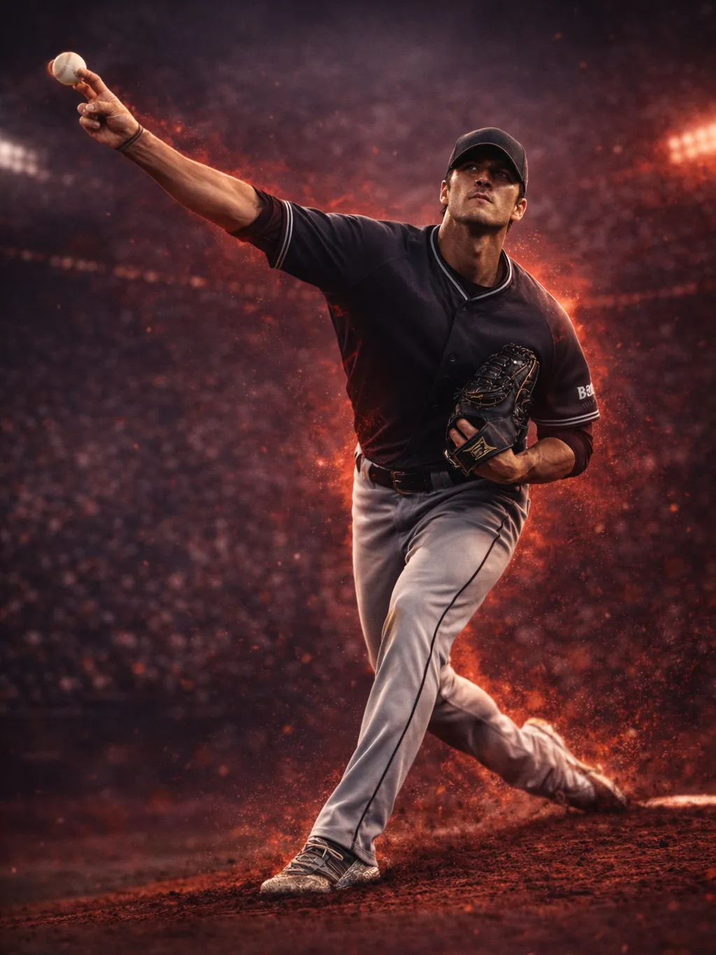 地面の力をロスなく指先へ｜体幹の「固定」が球速を左右する理由