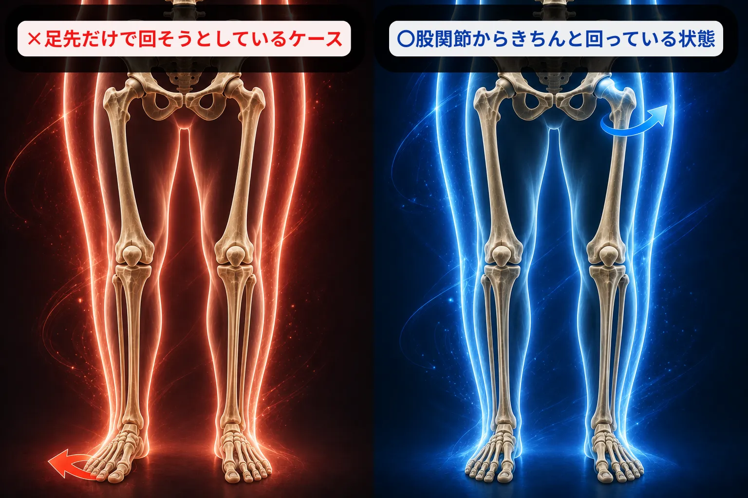 股関節の外旋、「できている」で止まっていませんか？ ｜正確な感覚を身につけることが、本当のパフォーマンスアップにつながる